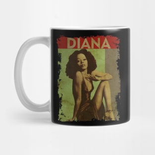 TEXTURE ART-Diana Ross - RETRO STYLE 2 Mug